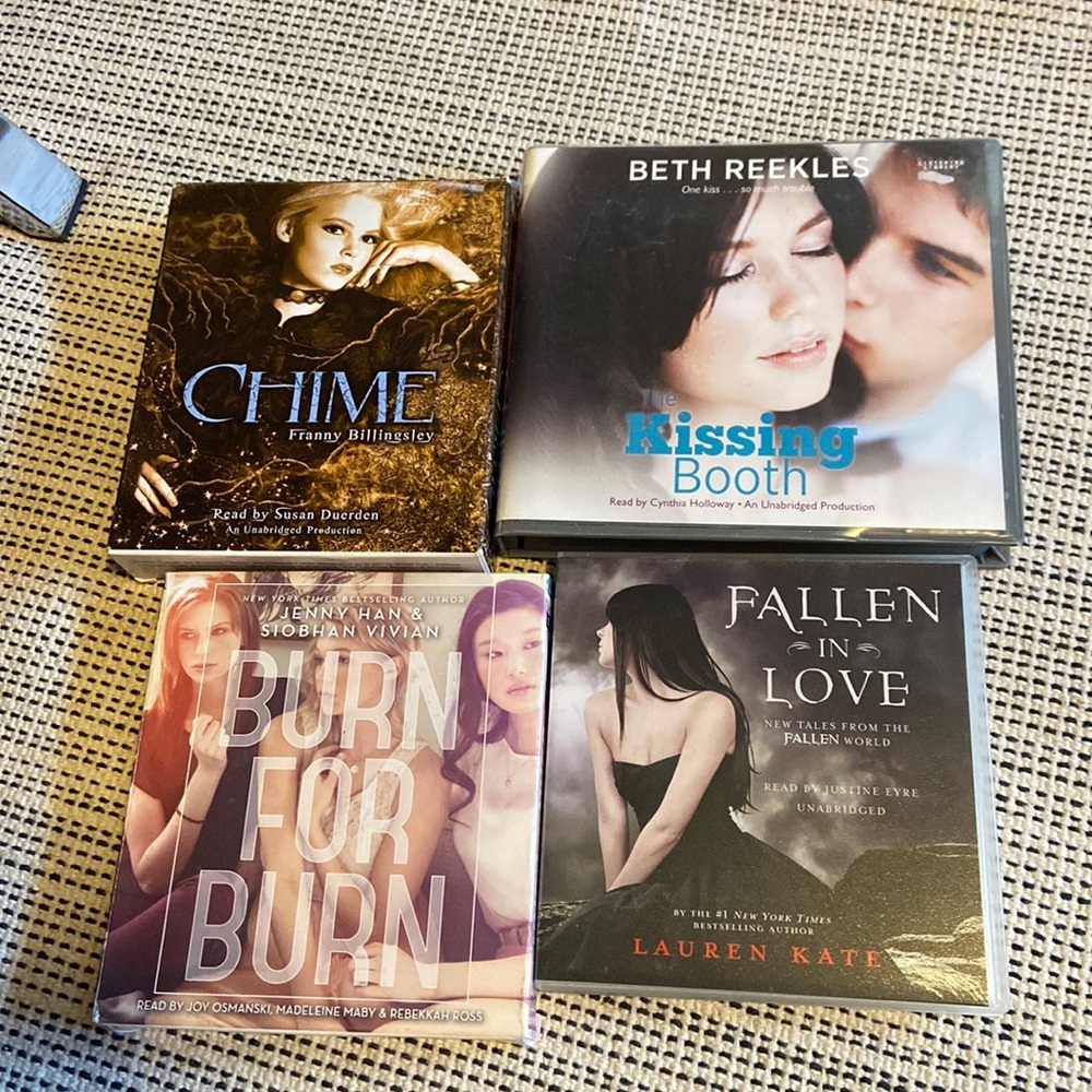 4 audiobooks